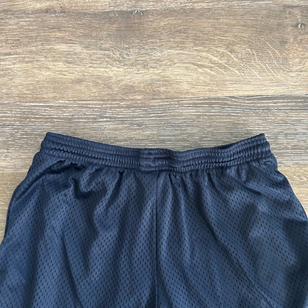 Men’s Hanes Sport navy blue mesh drawstring shorts size S - Picture 8 of 10